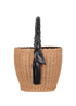 Woven Basket Bag, bottom view